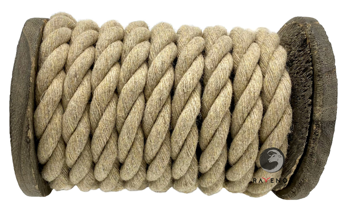 Ravenox Natural Hemp Rope & Cord | Braided & Twisted Cannabis Ropes