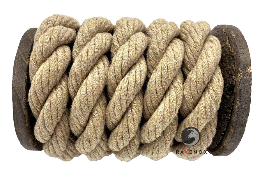 Ravenox Natural Hemp Rope & Cord  Braided & Twisted Cannabis Ropes