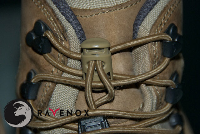 Ravenox Tan Toaster Ellipse Cord Locks for 550 Paracord Projects COVID-19 Face Masks Bungee Cord Shoelace (681086017)