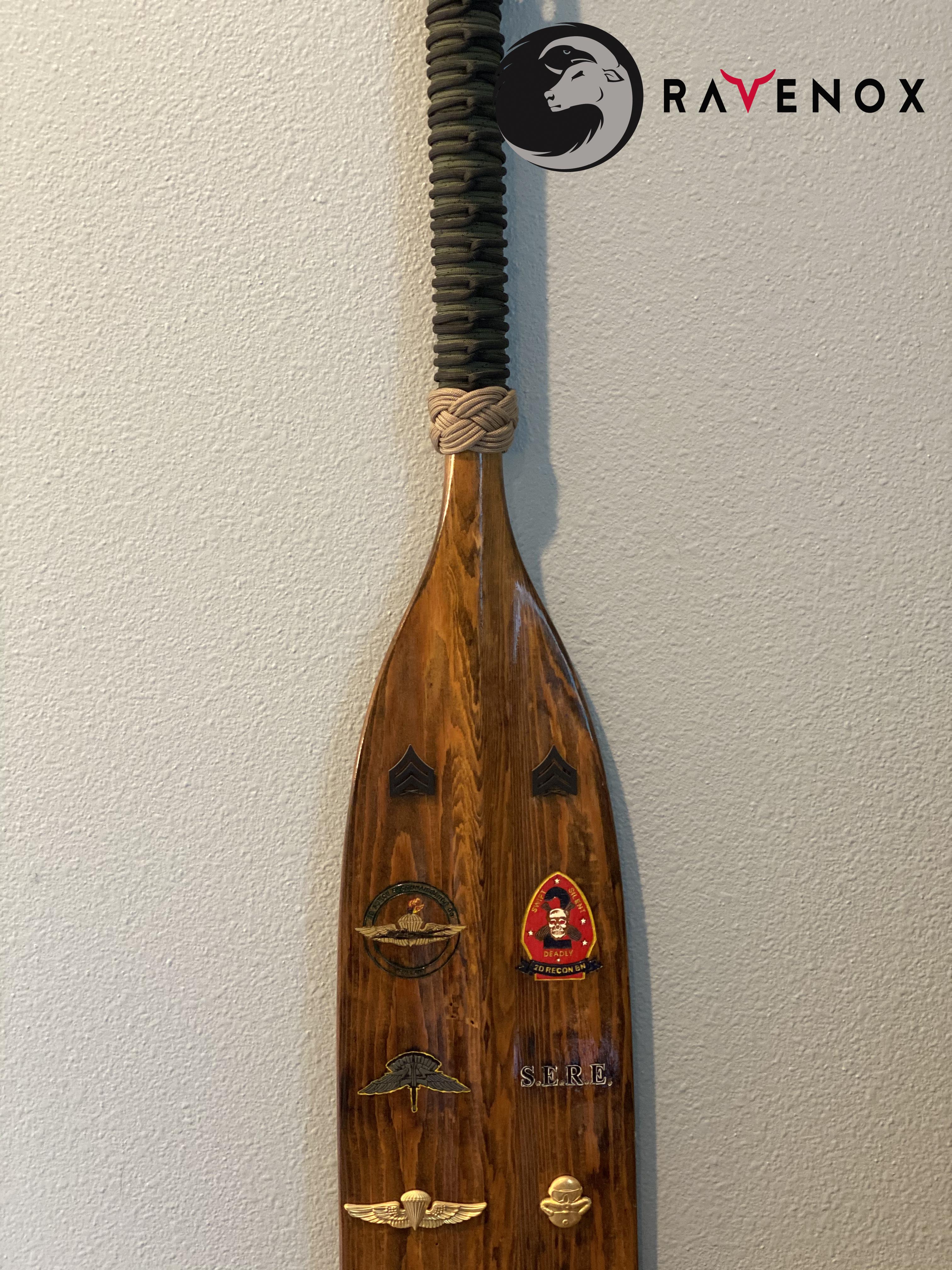 Ravenox Military Paracord on USMC Force Recon Paddle 550 Cord (6622987157704)