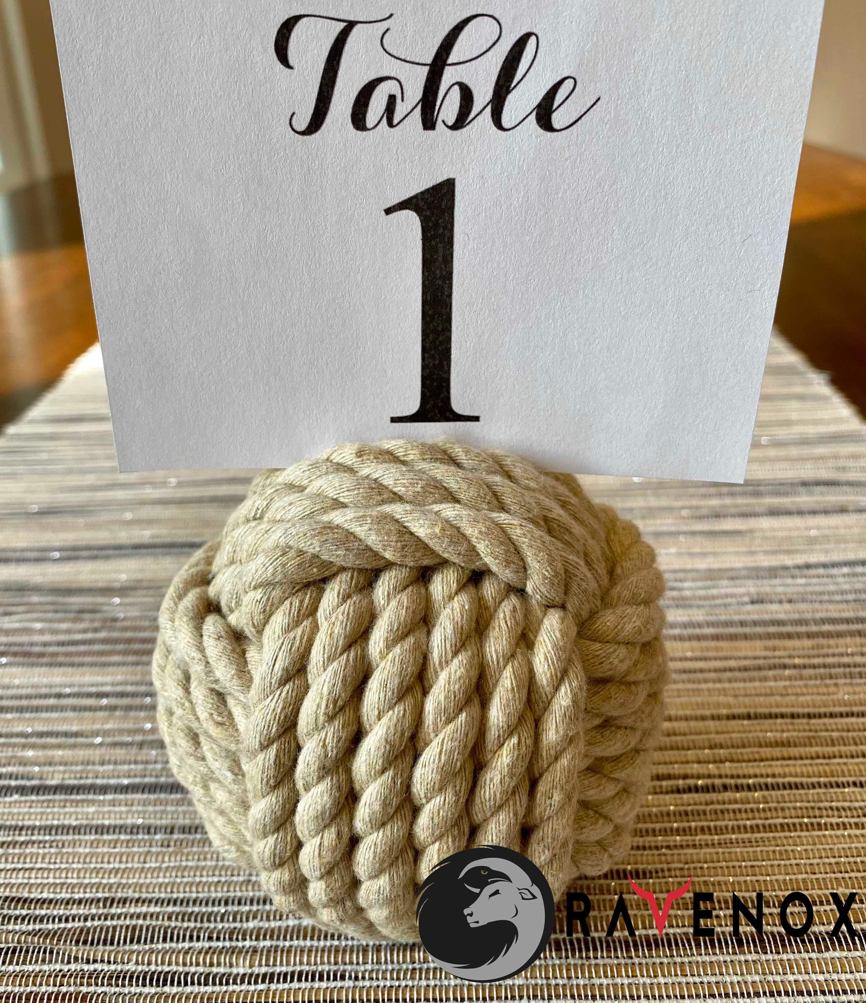 Ravenox Decorative Nautical Rope Ball Home Decor Weddings Decorations (7105498579144)