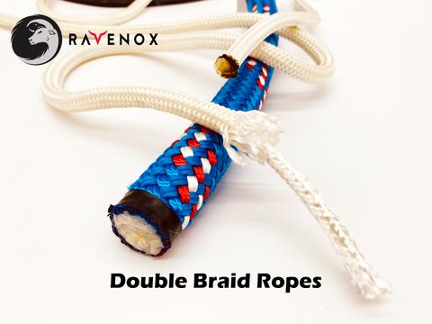 Ravenox Double Braid Nylon Rope Strong Braided Nylon Cord Yachts, Dock Lines, Anchor Rope, Mooring Lines & General Purpose (1639542980698)