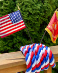 Red White Blue Patriotic American Rope USMC Flag Ravenox (8236716289)