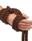 Twisted Cotton Rope (Chocolate) (3846903873)