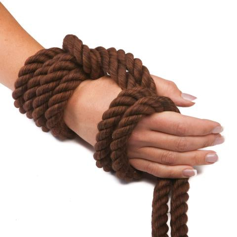 Twisted Cotton Rope (Chocolate) (3846903873)