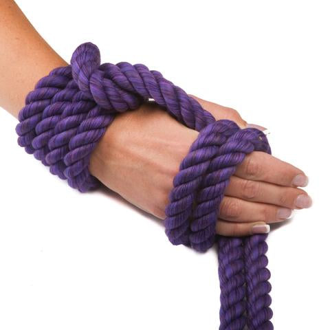 Ravenox Purple Twisted Cotton Rope | Soft Cordage at Low Prices