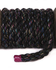 Twisted Cotton Rope (Black Glitter) (3855461313)