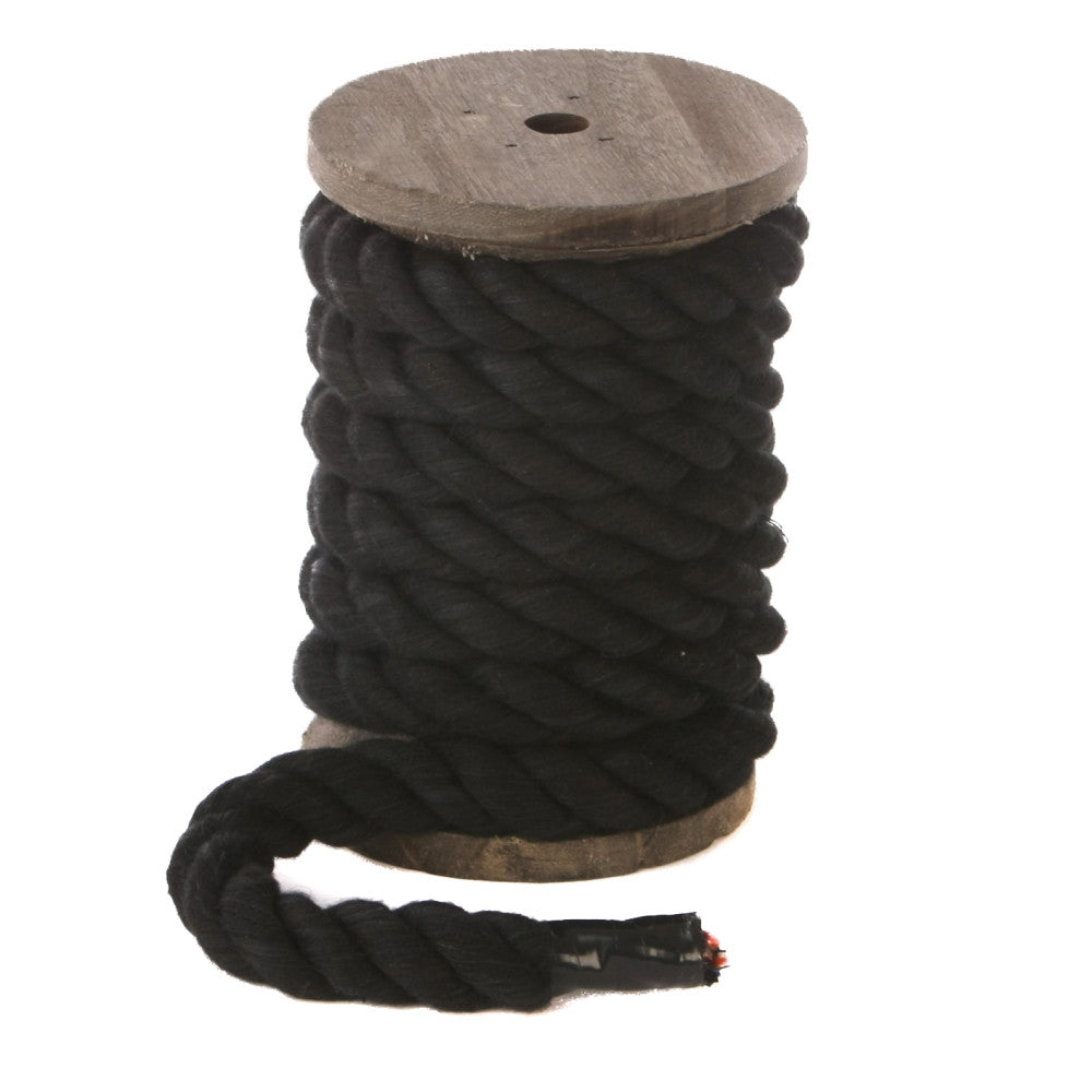 Ravenox Black Twisted Cotton Rope | Great Prices & Wide Variety