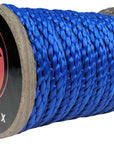 Solid Braid Polyester Rope (Blue) (4578887008346)
