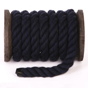 Twisted Cotton Rope (Navy Blue) (3710803713)