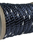 Solid Braid Polyester Rope (Navy Blue with Tracer) (4578892972122)