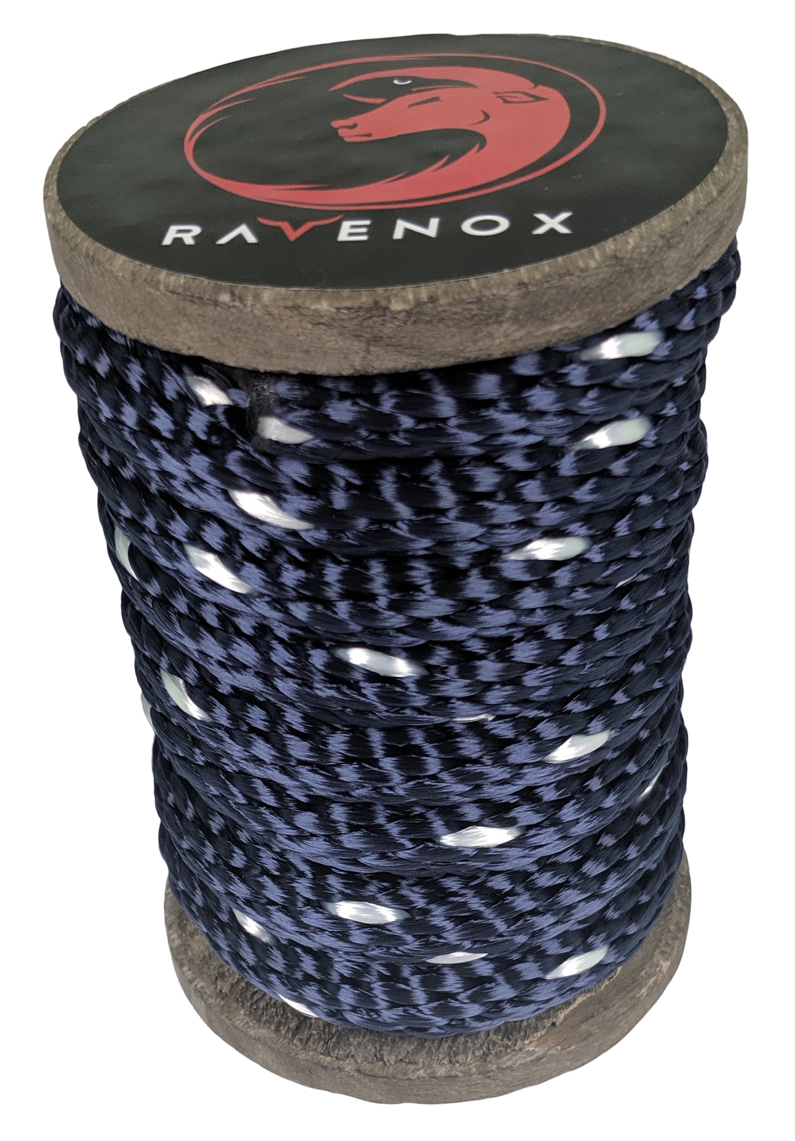Ravenox Solid Braid Polyester Rope | Made in the USA | Navy Blue