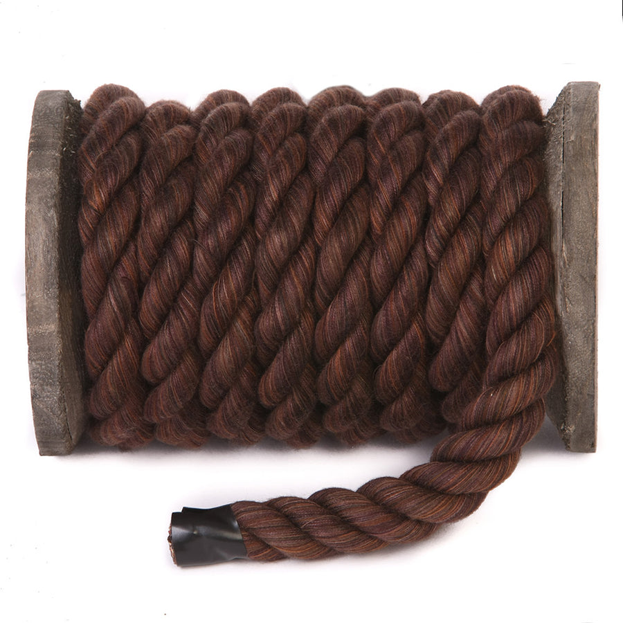 Ravenox Brown Twisted Cotton Rope | The Soft Manila Alternative