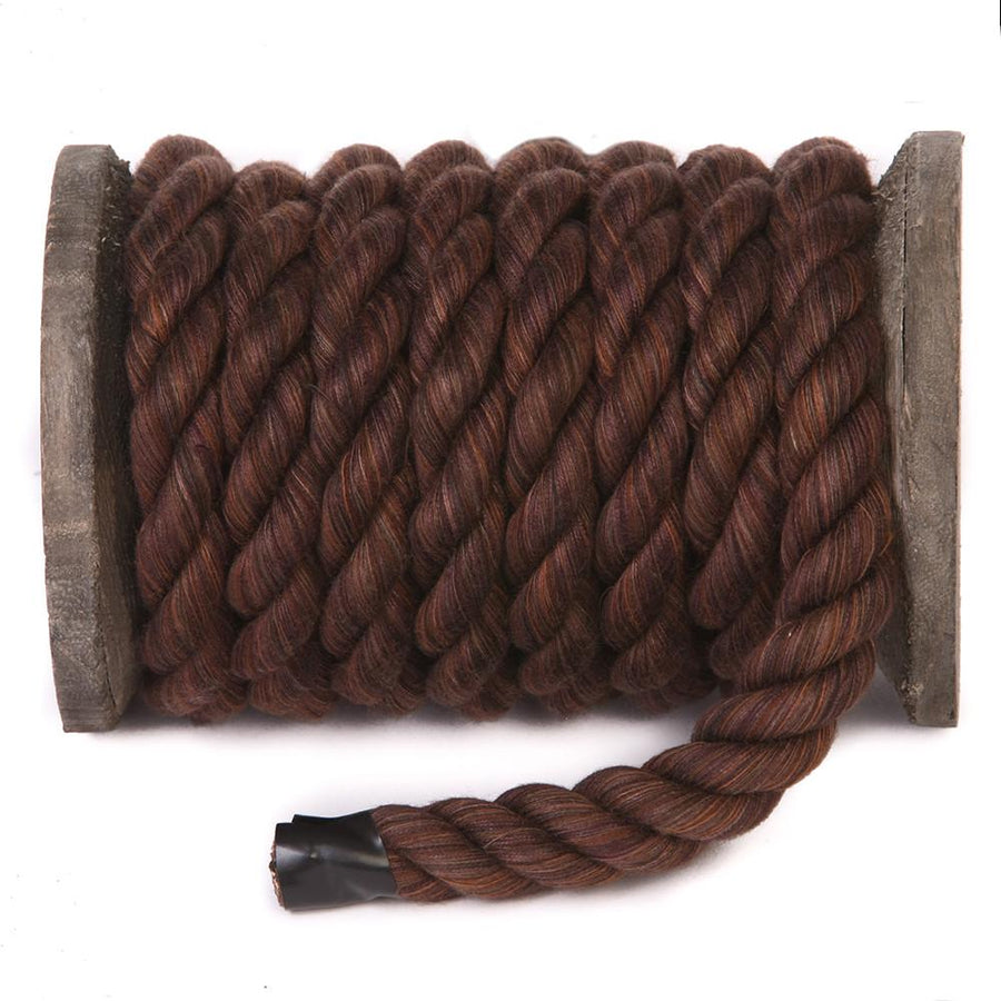 100% Natural Brown Macramé Cotton Cord 3mm x 109 Yard Craft Cord for DIY Crafts Knitting Plant Hangers Yard Twine String Cord Colored Cotton Rope Christmas Wedding Décor (7472510402797)