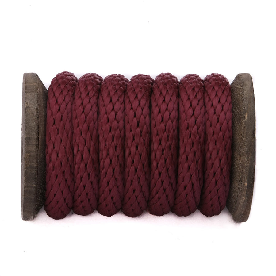 Braided Utility Rope Ravenox Burgundy Braided Utility Ropes | Colorful and USA-Made
