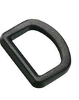 Swpeet 150Pcs 1 Inch / 25mm Gun-Black Heavy Dut Multi-Purpose Metal D Ring  Semi-Circular D Ring for Keychains Belts Hardware Bags Ring Hand DIY