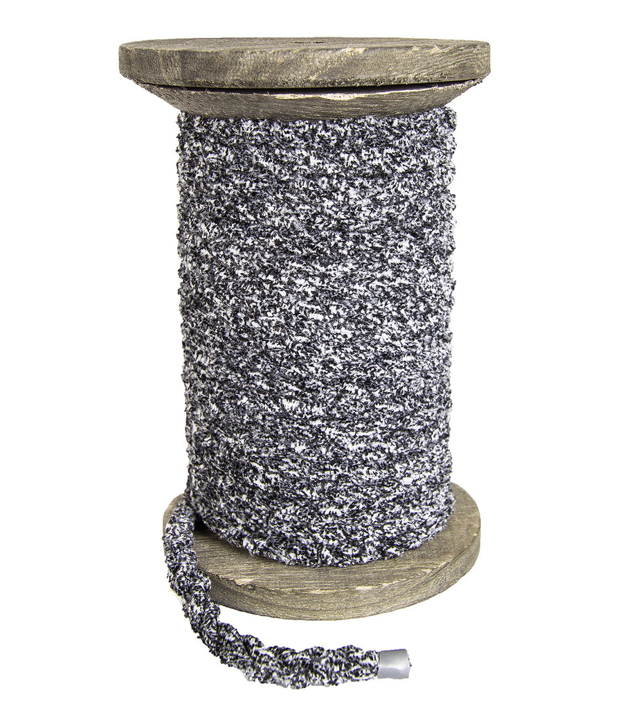 Twisted Chenille Rope (Salt & Pepper) (8576476365)