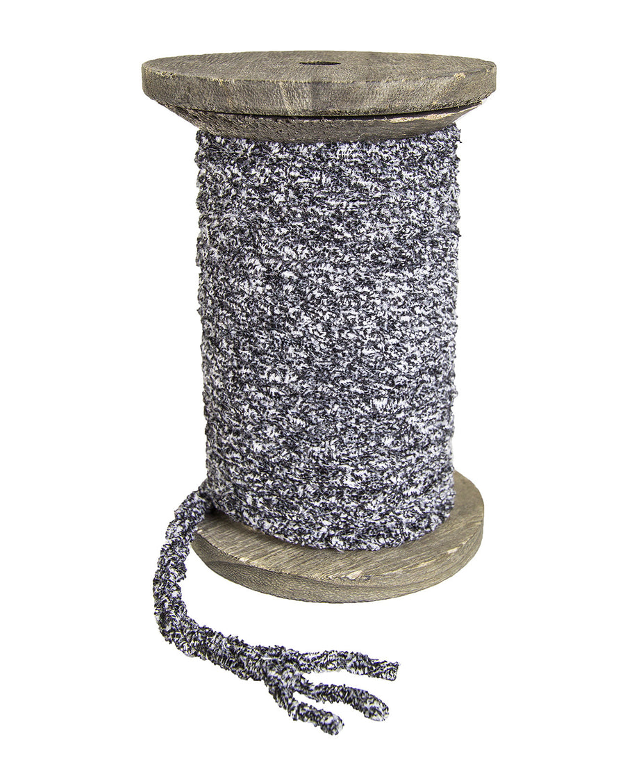 Twisted Chenille Rope (Salt & Pepper) (8576476365)