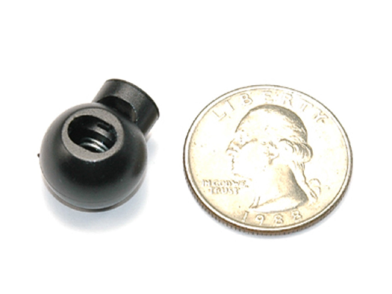 Ravenox Round Ball Black Cord Locks for 550 Paracord Projects COVID-19 Face Masks Bungee Cord (1850910401)