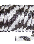 Solid Braid Polypropylene Utility Rope (Black & White) (384231997480)