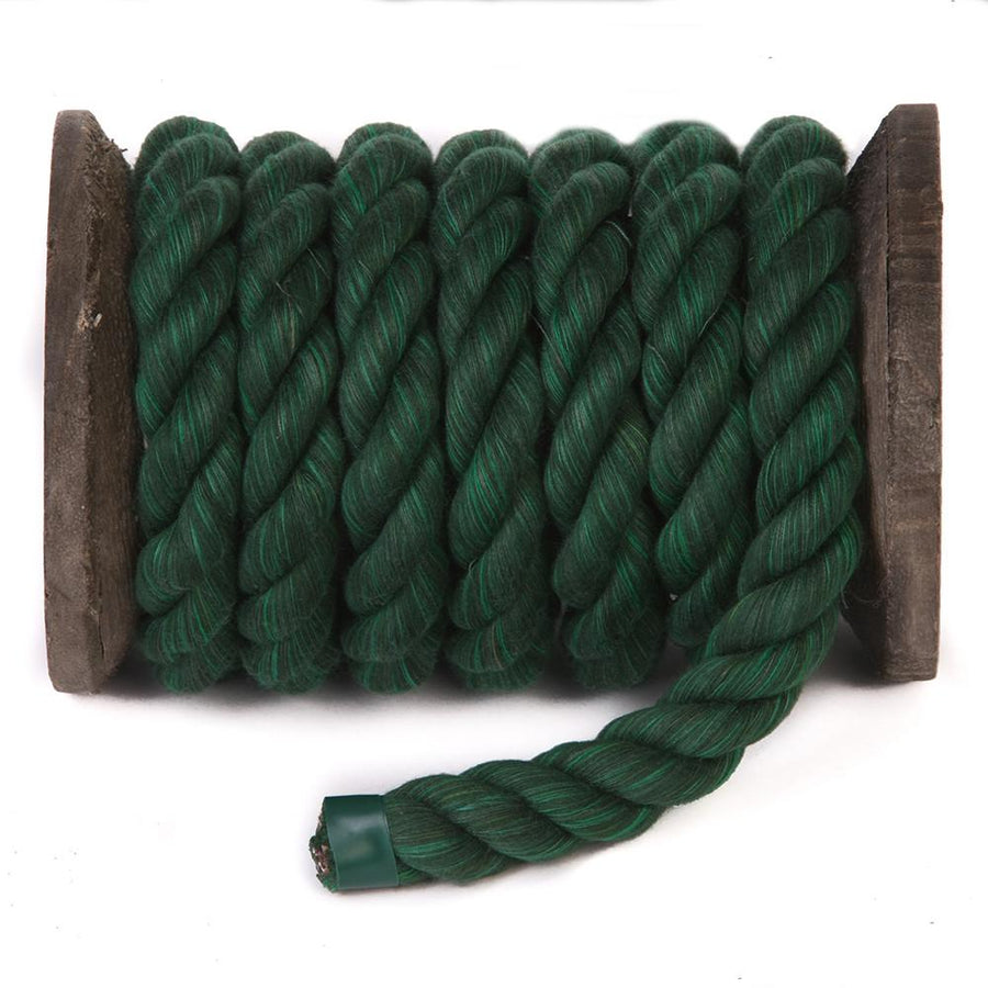 100% Natural Green Macramé Cotton Cord 3mm x 109 Yard Craft Cord for DIY Crafts Knitting Plant Hangers Yard Twine String Cord Colored Cotton Rope Christmas Wedding Décor (7472554115309)