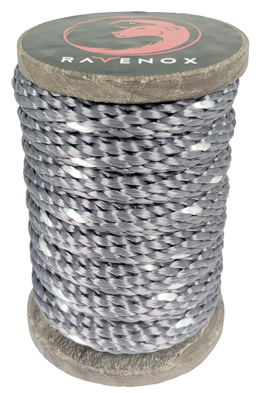 Solid Braid Polyester Rope (Grey with Tracer) (4578982068314)