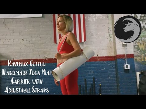Adjustable Cotton Yoga Mat Carrier