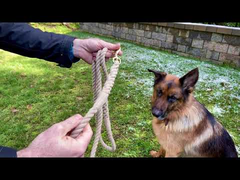 Handmade Hemp Rope Dog Leash