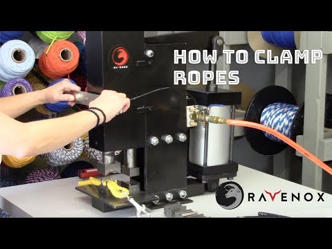 Ravenox Rope Clamp Machine | Bench Model