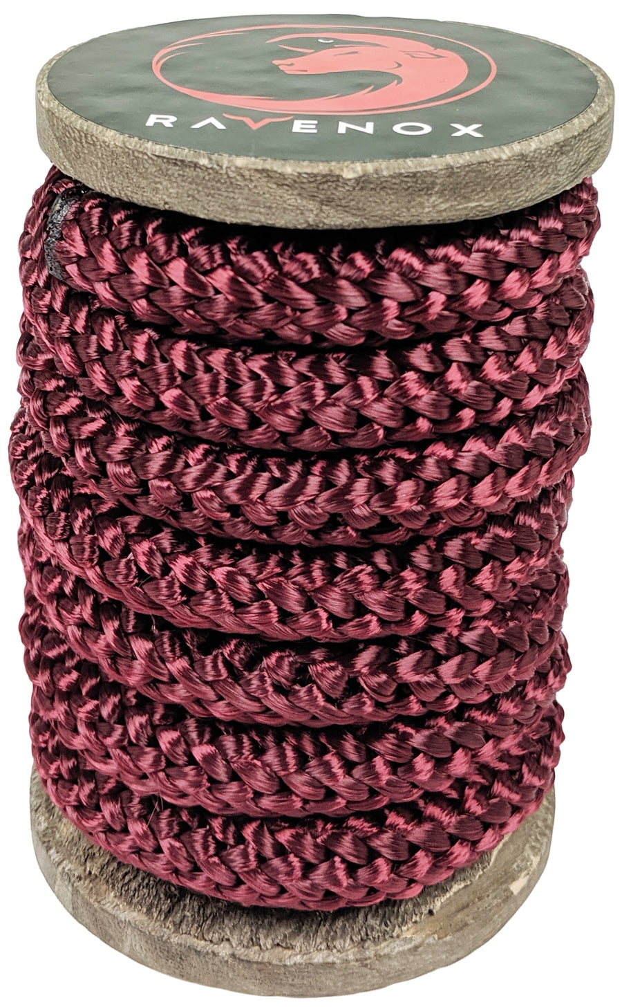 Knit Braid Polyester Rope (Burgundy) (4642199371866)