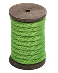 Solid Braid Polypropylene Utility Rope (Lime) (6485872193)