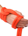 Solid Braid Polypropylene Utility Rope (Orange) (6485952449)