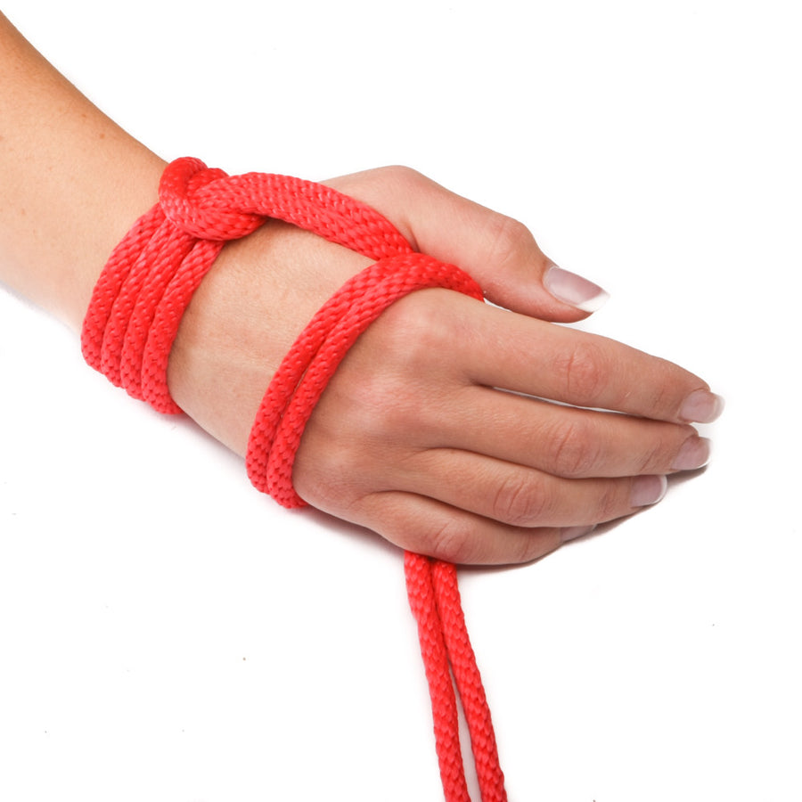 Solid Braid Polypropylene Utility Rope (Red) (6486129409)