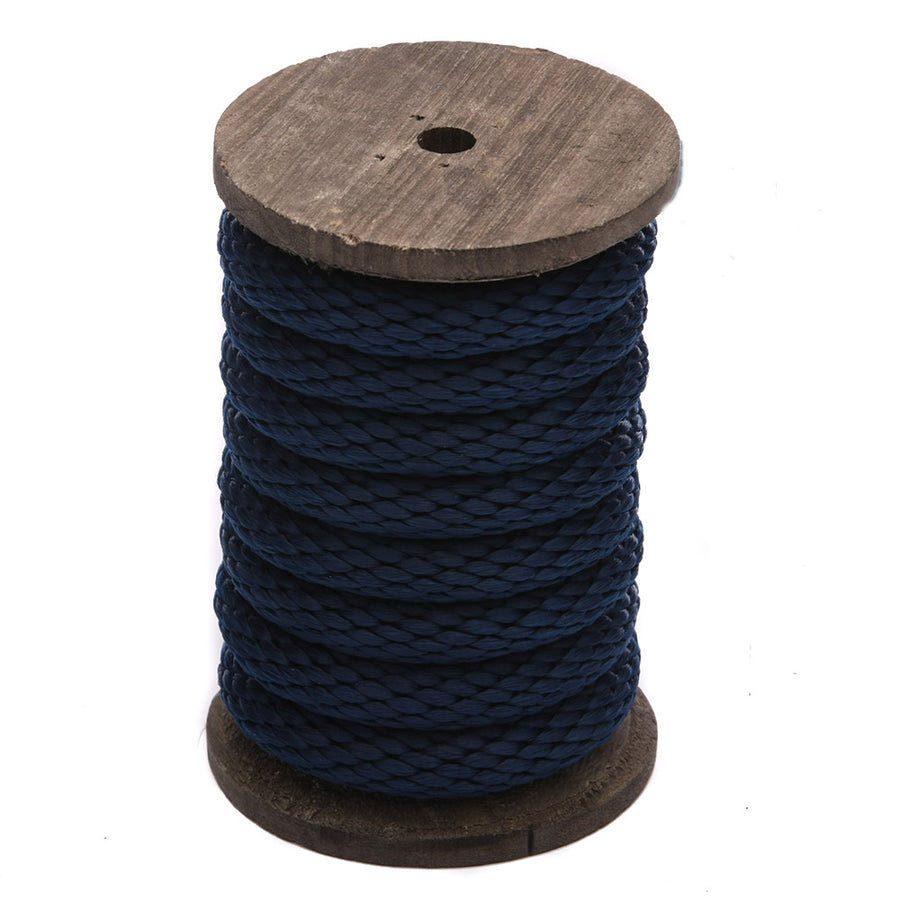 Solid Braid Polypropylene Utility Rope (Navy Blue) (6459829057)