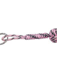 Ravenox Adjustable Monkey Fist Paracord Keychain in Pink Camo Color (682463745)
