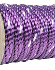 Solid Braid Polyester Rope (Purple with Tracer) (4578990719066)