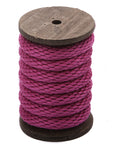 Solid Braid Polypropylene Utility Rope (Raspberry) (6459243073)