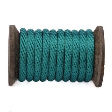 Solid Braid Polypropylene Utility Rope (Teal) (1866742071386)