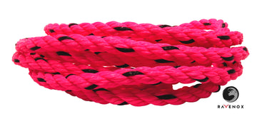 Twisted Polypropylene Rope (Hot Pink with Black Tracer) (1920586252378)