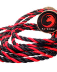 Twisted Polypropylene Rope (Black, Black & Red) (1920567050330)