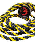Twisted Polypropylene Rope (Black, Black & Yellow) (1920573505626)
