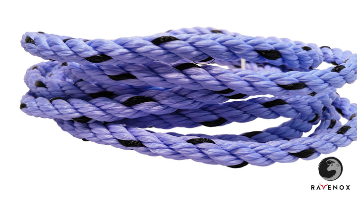 Ravenox Twisted Polypropylene Rope (Lavender with Black Tracer) - 1/2-Inch x 100-Feet - 17696380649562
