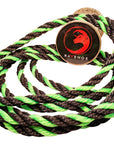 Twisted Polypropylene Rope (Black, Black & Lime Green) (1920558825562)