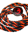 Twisted Polypropylene Rope (Black, Black & Orange) (1920563314778)