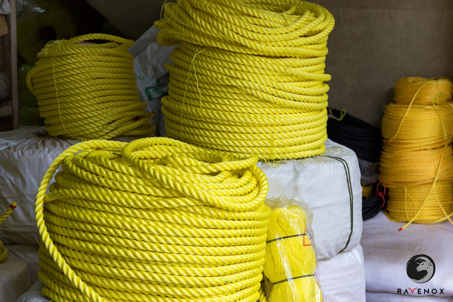 Twisted Polypropylene Rope (Lime Green) (1920552271962)