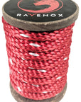 Solid Braid Polyester Rope (Red with Tracer) (4578995011674)