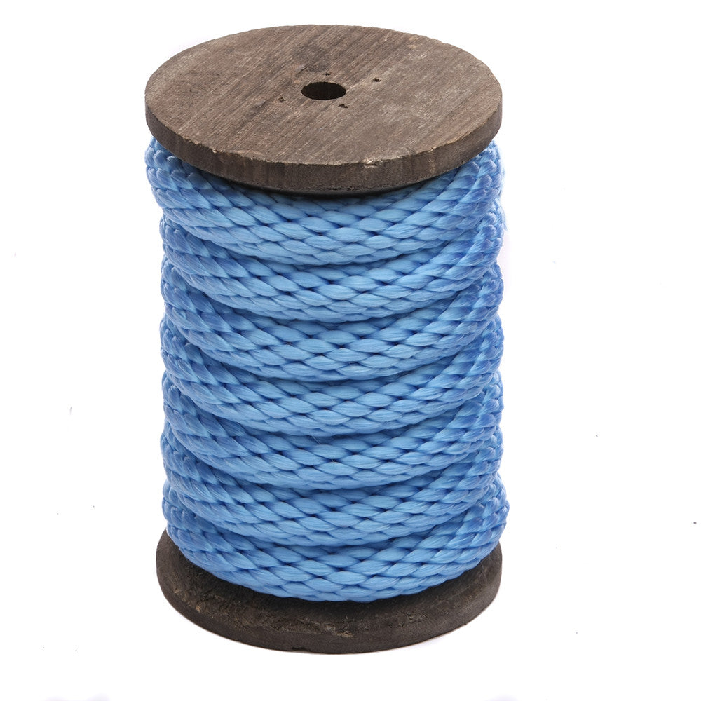 Sky Blue Braided Utility Rope | Low Priced, USA Made Derby Rope – Ravenox