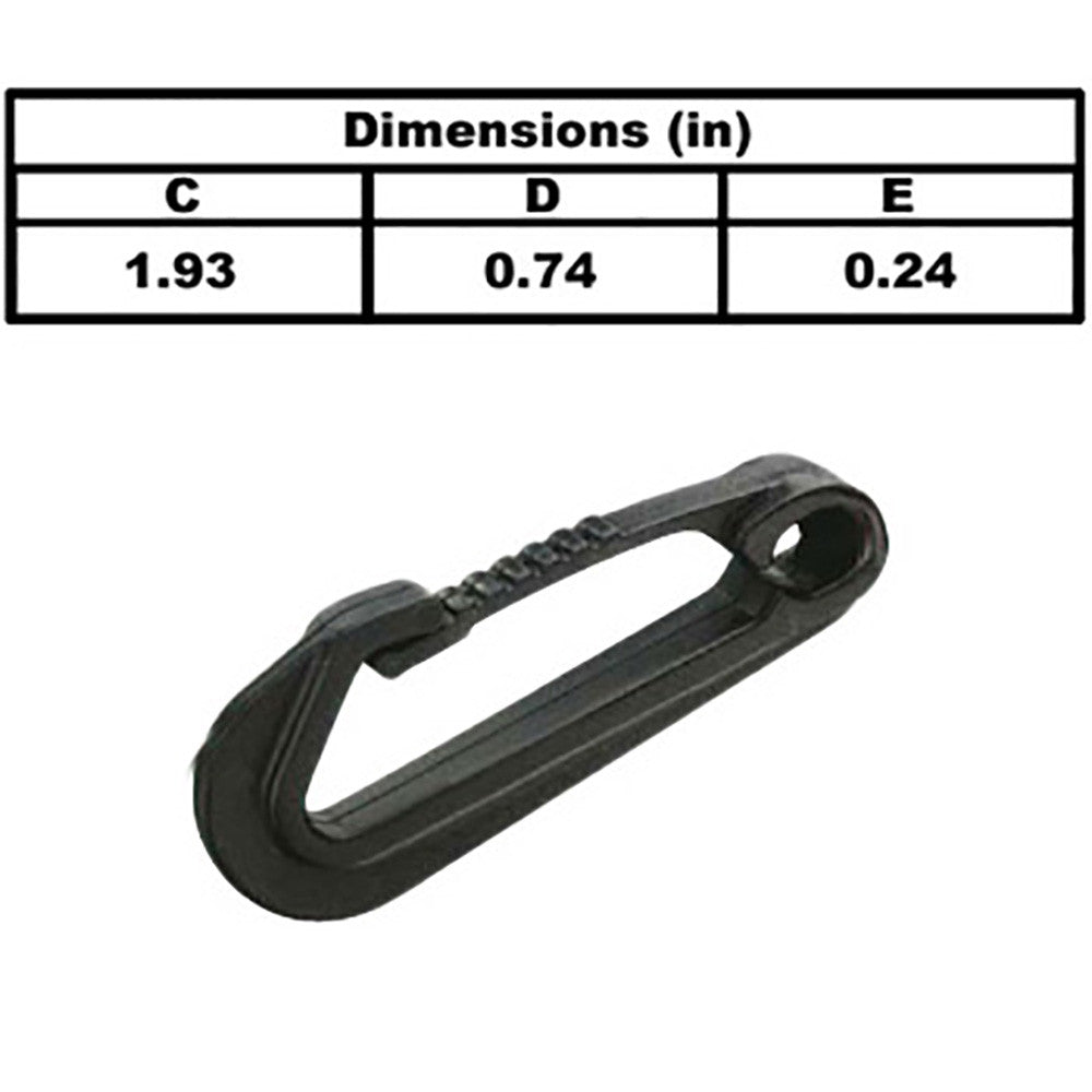 Wingless Snaphook Bungee Hooks (696823105)