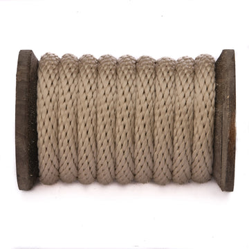 Solid Braid Polypropylene Utility Rope (Tan) (6480002305)