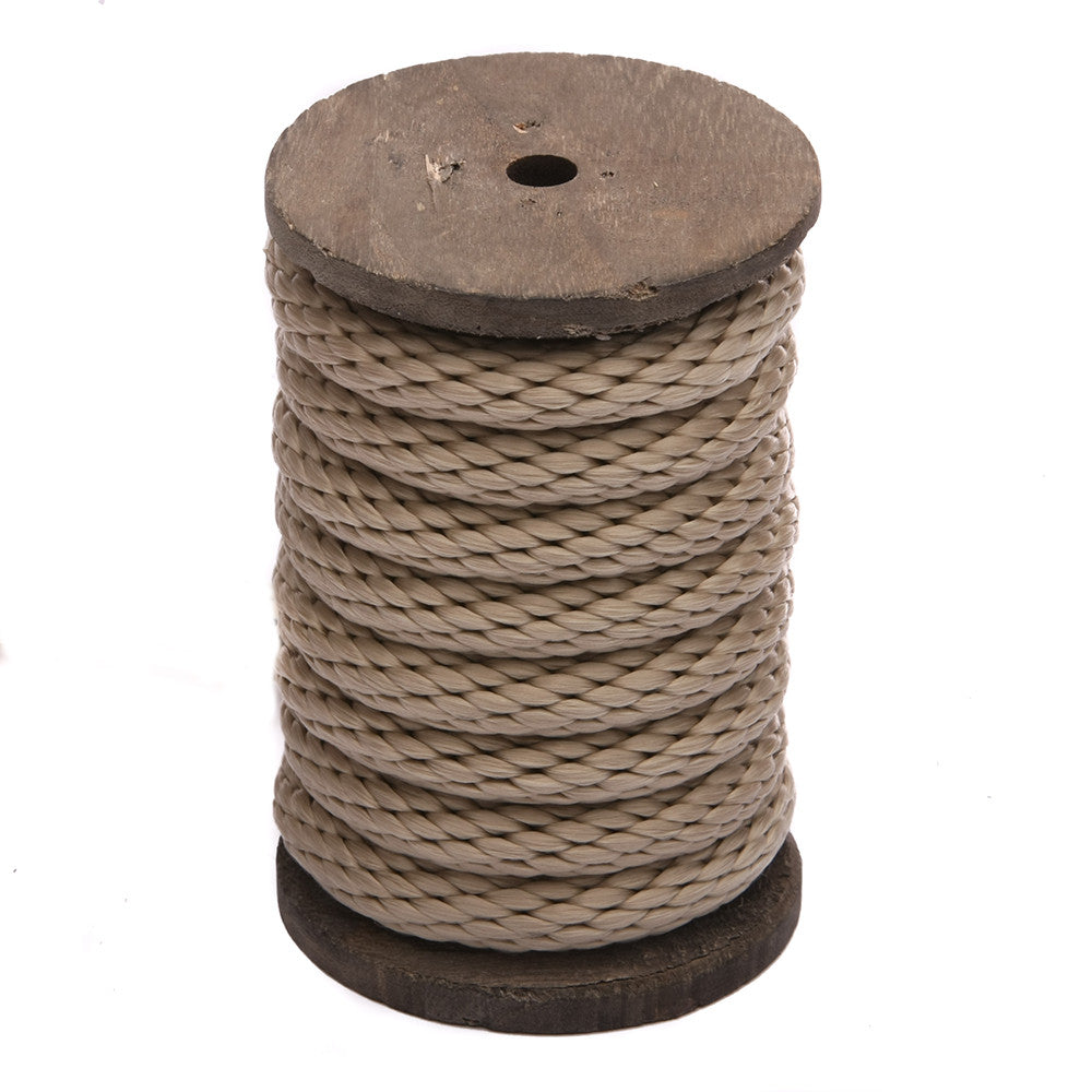 Ravenox Tan Braided Utility Rope | Ropes for Boating & Barriers